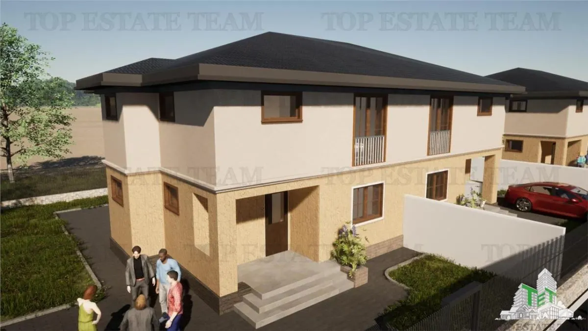 Duplex Villa for Sale, 5 Bedrooms, 200 sqm Garden, Magurele - foto 4