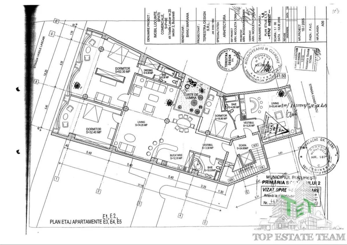 Apartamento de 3 Dormitorios de Lujo en Venta, Universitate, Piata Rosetti - foto 21