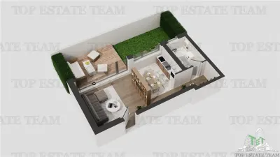 Estudio en Venta en Baneasa, Bucuresti - foto 5