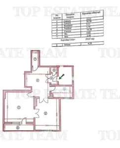 3-Bedroom Apartment for Rent in Villa, Newly Renovated, Balcony, Foisorul de Foc - foto 12