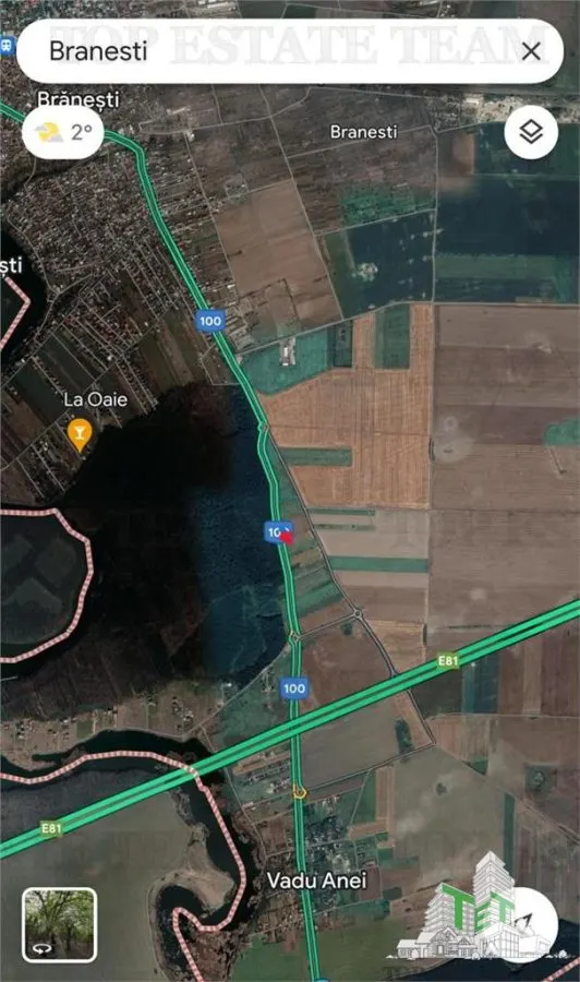 Terrain à Vendre à Brănești avec Accès à l'Autoroute Soarelui - foto 2