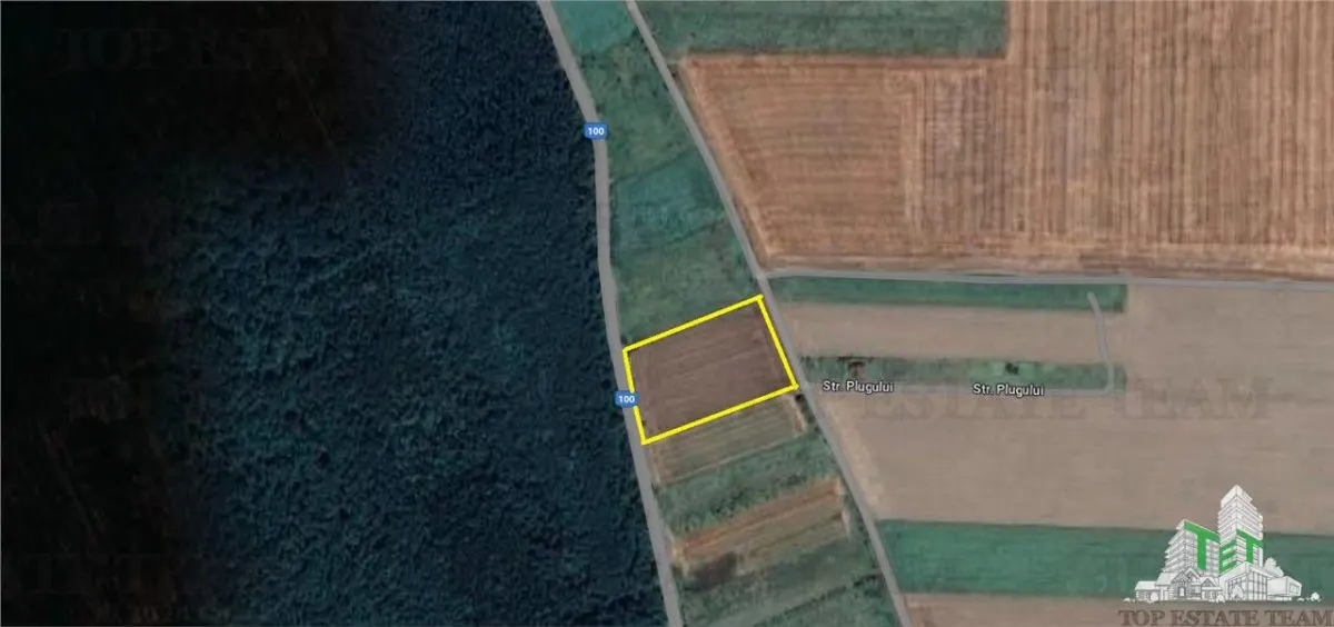 Terrain à Vendre à Brănești avec Accès à l'Autoroute Soarelui - foto 3