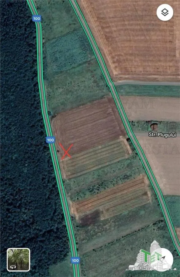 Terrain à Vendre à Brănești avec Accès à l'Autoroute Soarelui - foto 5