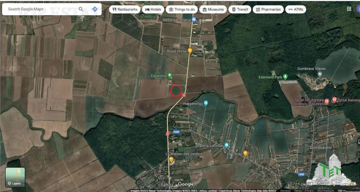Land for Sale, 12,500 sqm, Snagov, Adjacent to DN1, Bucuresti–Ploiesti - foto 2