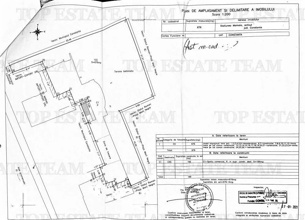 Seafront Land Mamaia, Constanța - Direct Sea View - 676 sqm - foto 8