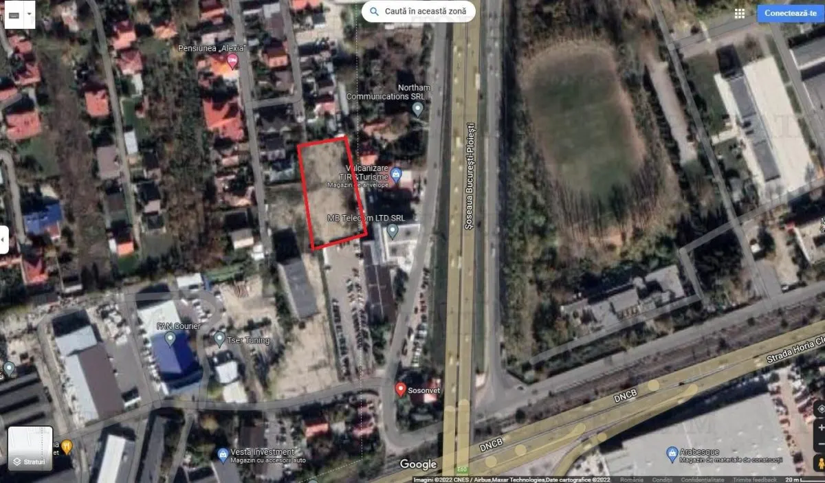 Vente Terrain 2.500 m² Otopeni, DN1 - foto 1