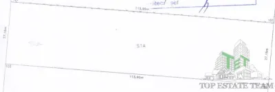 Terrain 3.096 m² Otopeni – Accès Route, Frontage 27m - foto 4