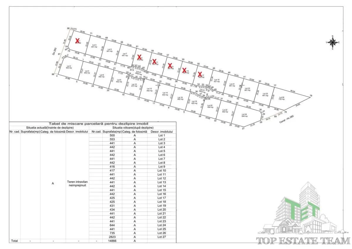Land Plot 550 sqm Otopeni – 23 August Area - foto 3