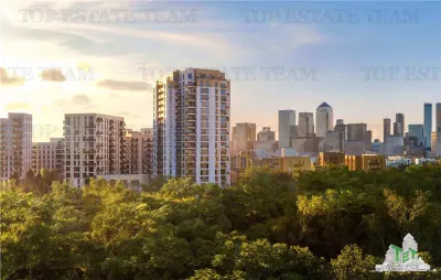 2-Bedroom Apartments, Bow Green, Bow View, London - foto 2
