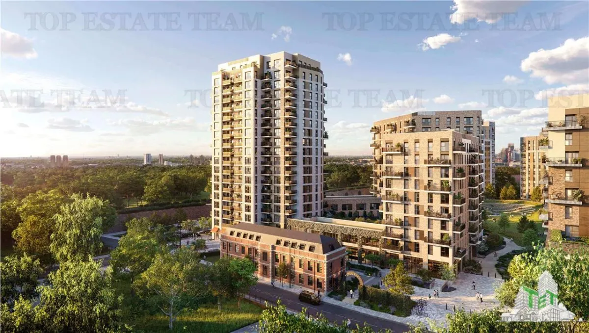 Two-Bedroom Apartments, Bow Green, Botanical Garden, London - foto 2