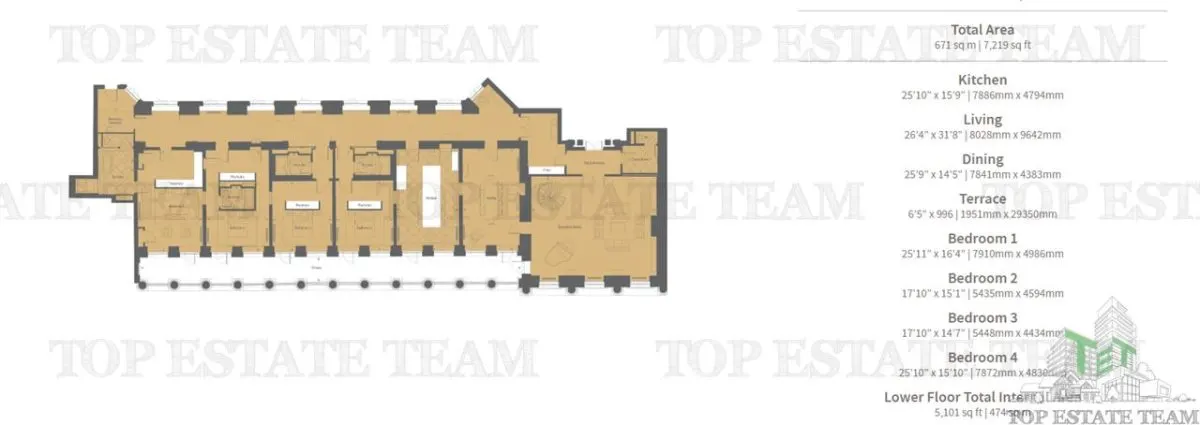 5-Bedroom Duplex, 9 Millbank, London, United Kingdom - foto 7