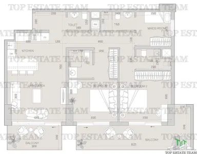 3-Bedroom Apartment, Jumeirah Village Triangle, Dubai - foto 9