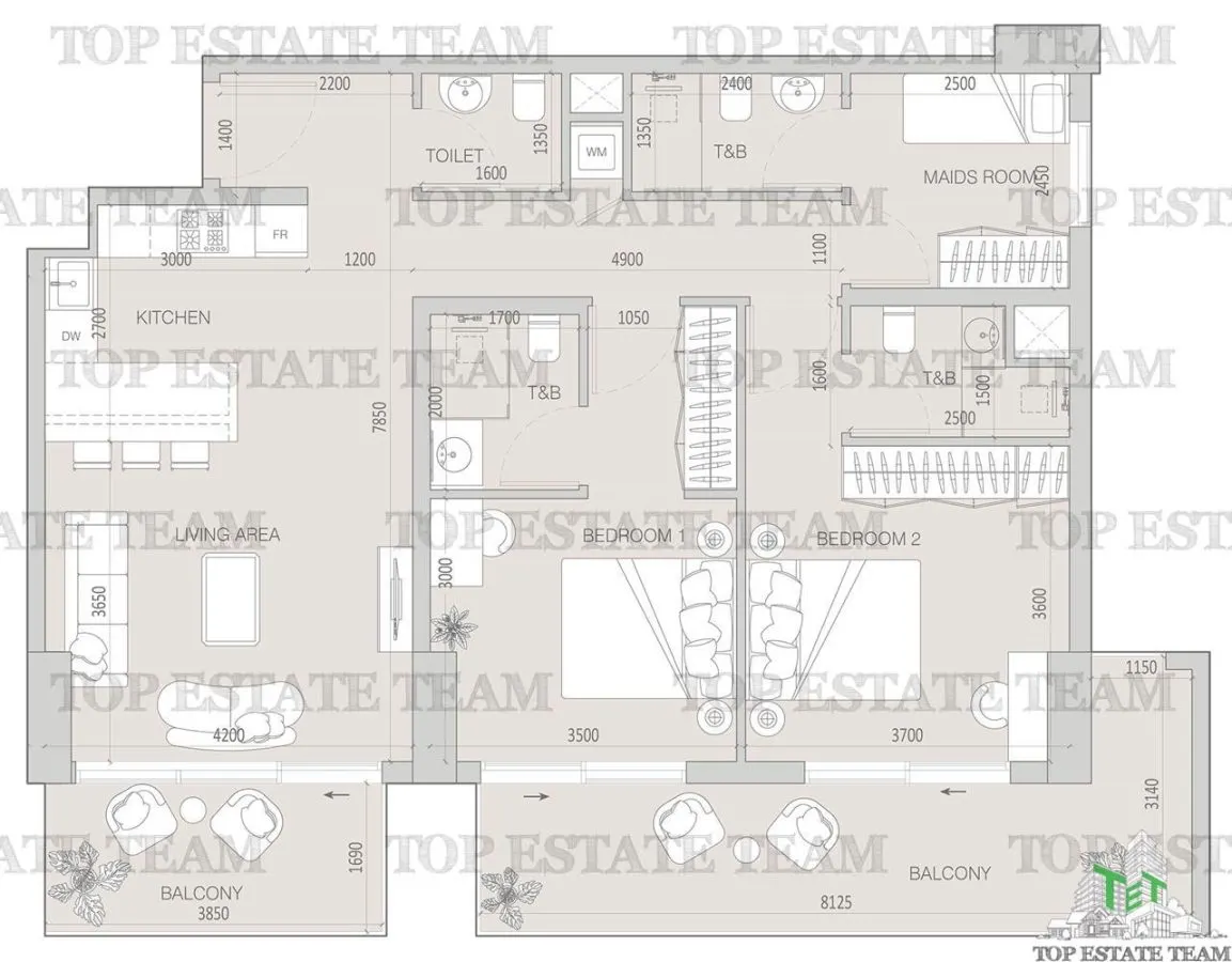 3-Bedroom Apartment, Jumeirah Village Triangle, Dubai - foto 9