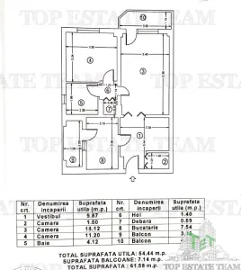 2-Room Apartment, Calea 13 Septembrie. 5th Floor of 8 | 1985 - foto 7