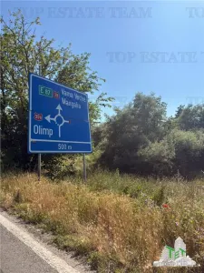 1,000 m² Buildable Land in 23 August, Dulcesti with Guesthouse Project - 23 August