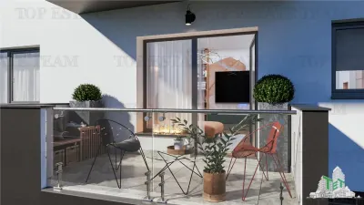3-Bedroom Apartment in New Modern Building, 71 sqm + Balcony, 15 Minutes from Parliament Palace - Bucuresti