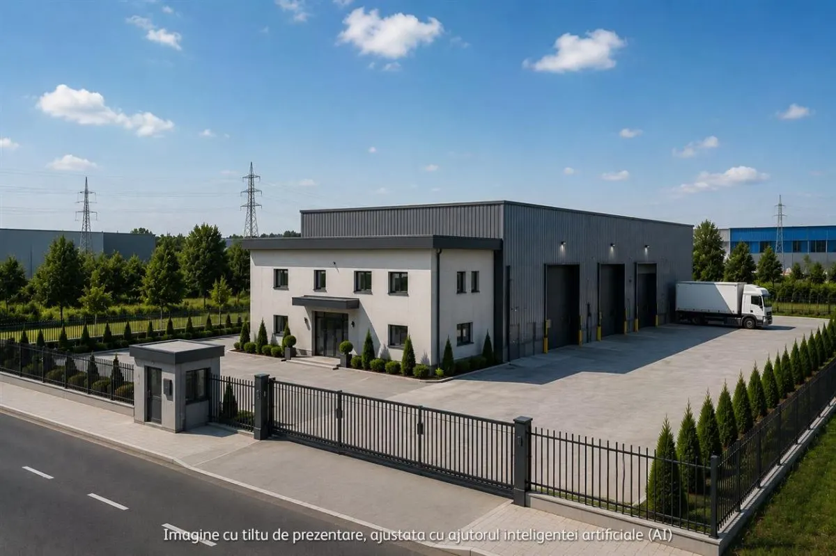 Industrial Production Facility & Office Building for Sale | Strategic Bucharest Ring Road Location Premium Industrial Asset - foto 1