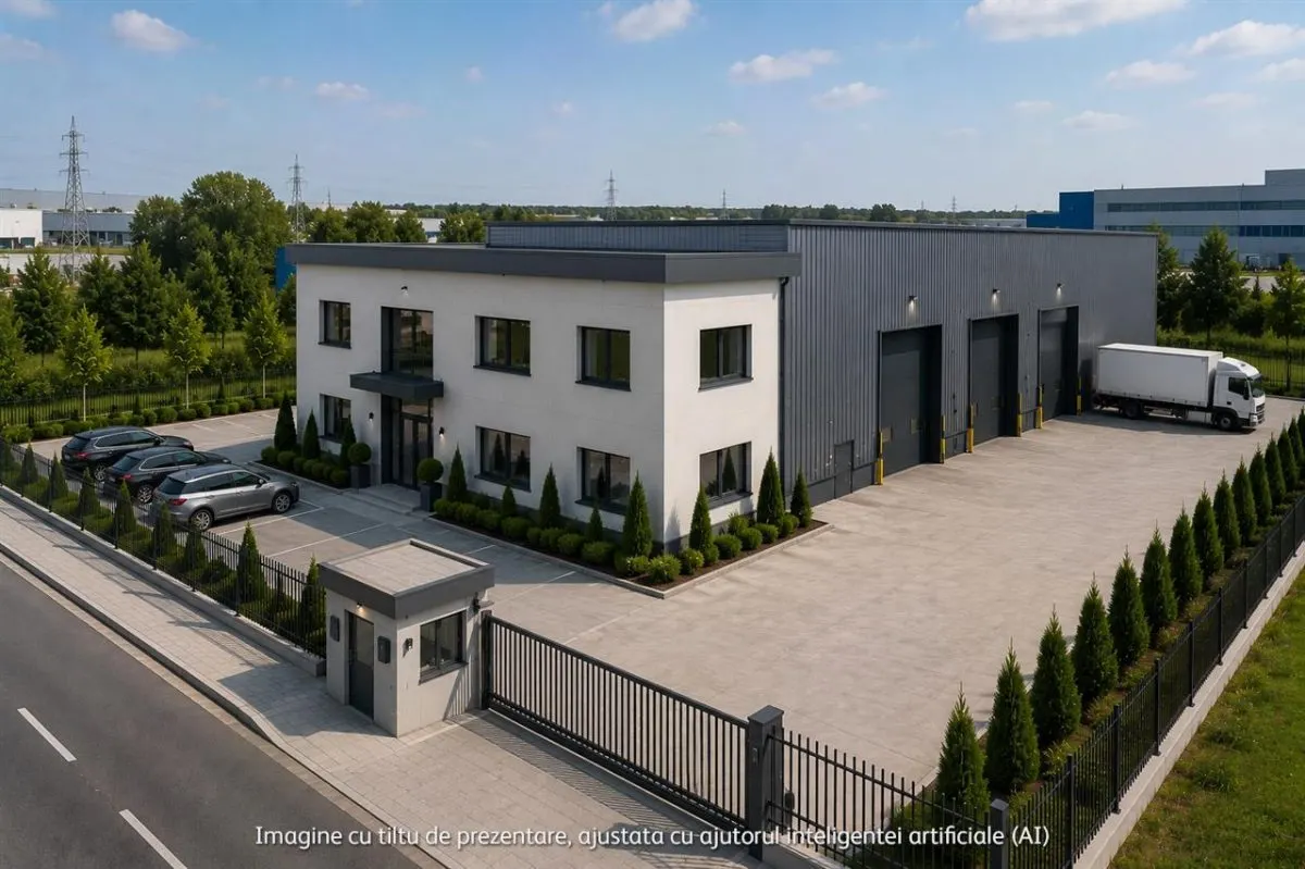 Industrial Production Facility & Office Building for Sale | Strategic Bucharest Ring Road Location Premium Industrial Asset - foto 2