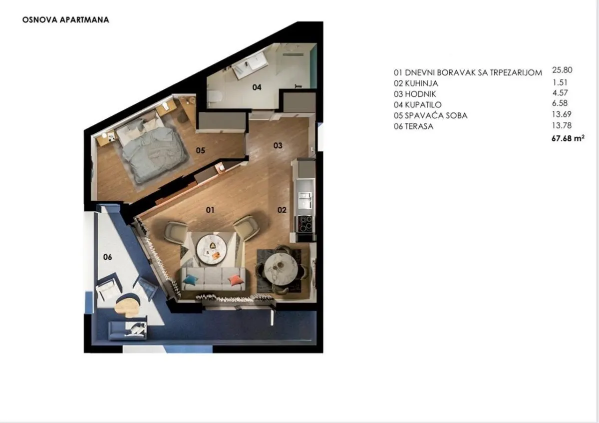 Appartement à Vendre à Budva - foto 7