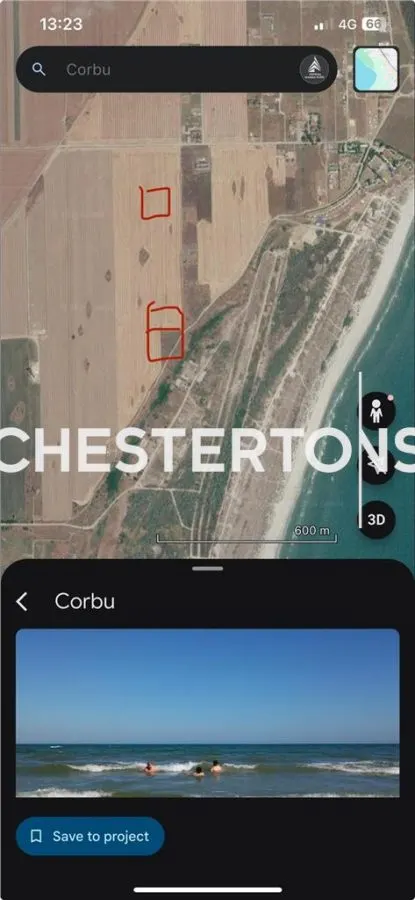 Trois Terrains de 500 m² à Corbu, à 150m de la Mer Noire - foto 1