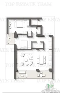 Luxury 3-Room Apartment with Terraces for sale | Direct Front Views of the Sea and Forest | Olimp Exclusive Project, Constanta - foto 2