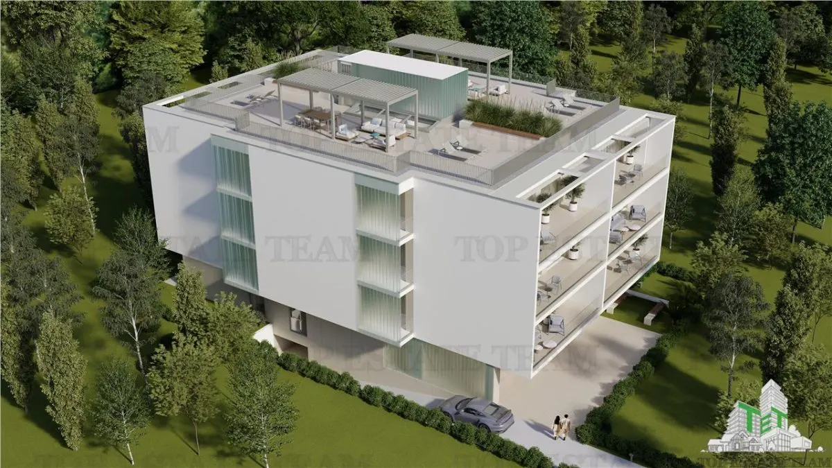 Penthouse spectaculos cu vedere frontala la mare si padure 4 camere | terasa privata 163 mp | lux exclusivist, Olimp, Constanta - TVA inclus in pret - foto 15