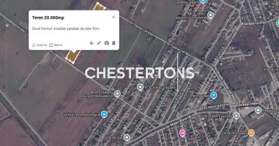 Otopeni – Odaile, Terreno de Desarrollo 20,000 m² con Doble Frente Callejero - foto 4