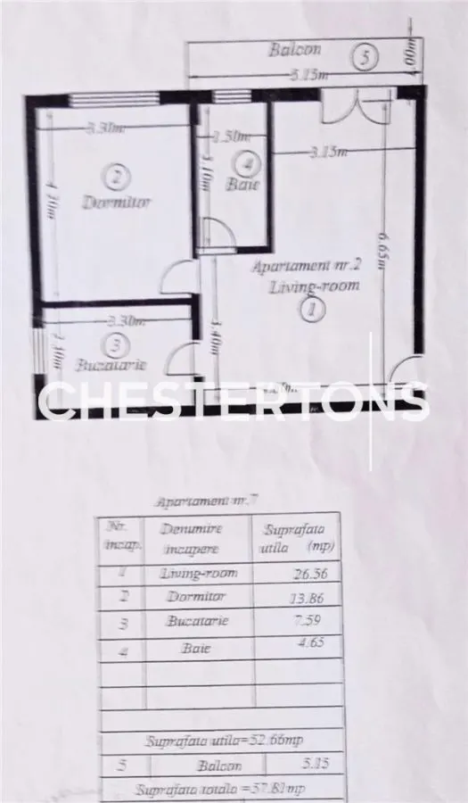 Appartement 2 Pièces à Louer à Fundeni Dobroesti - foto 5
