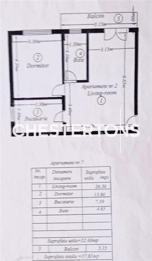 Appartement 2 Pièces à Louer à Fundeni Dobroesti - foto 7