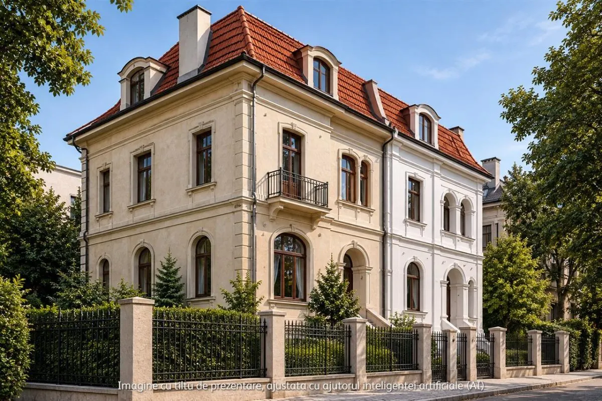 Venta: Villa de Entreguerras D+P+1+M, Dorobanți – Bucarest, Solar 260 sqm - foto 2