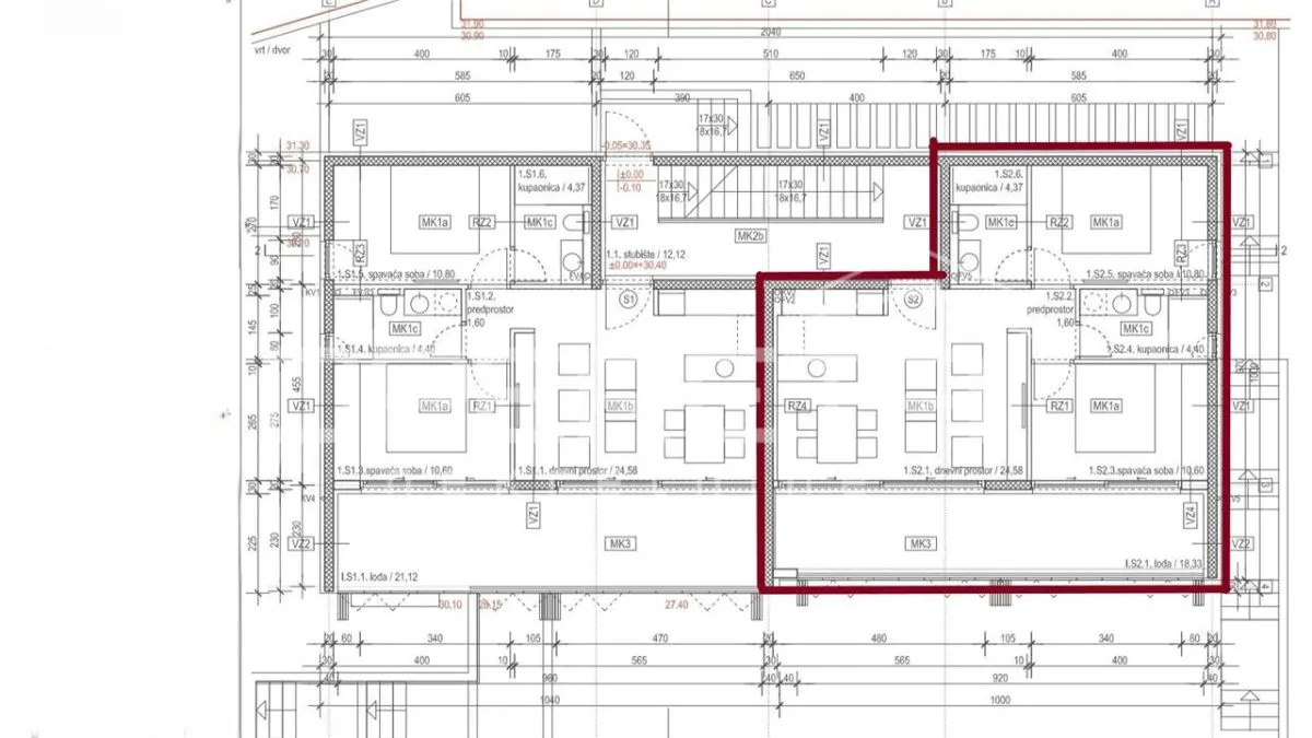Apartamento de Dos Dormitorios en Venta en Vodice, Croacia - foto 6