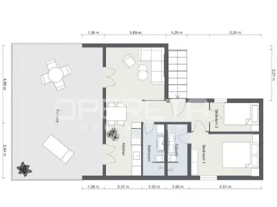 克罗地亚罗戈兹尼察两居室公寓出售 - foto 15