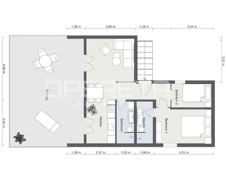克罗地亚罗戈兹尼察两居室公寓出售 - foto 15