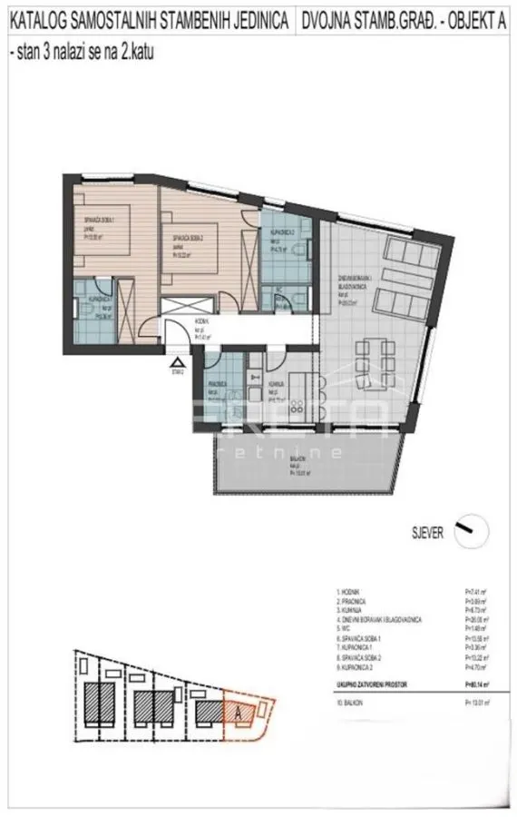 克罗地亚奥克鲁格多尼豪华顶层公寓待售 - foto 12