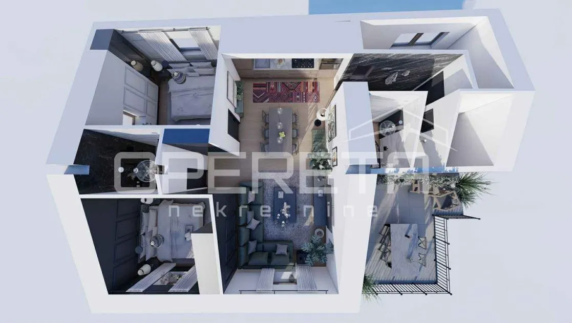 克罗地亚马卡尔斯卡公寓出售 – 老城区海景房产 - foto 2