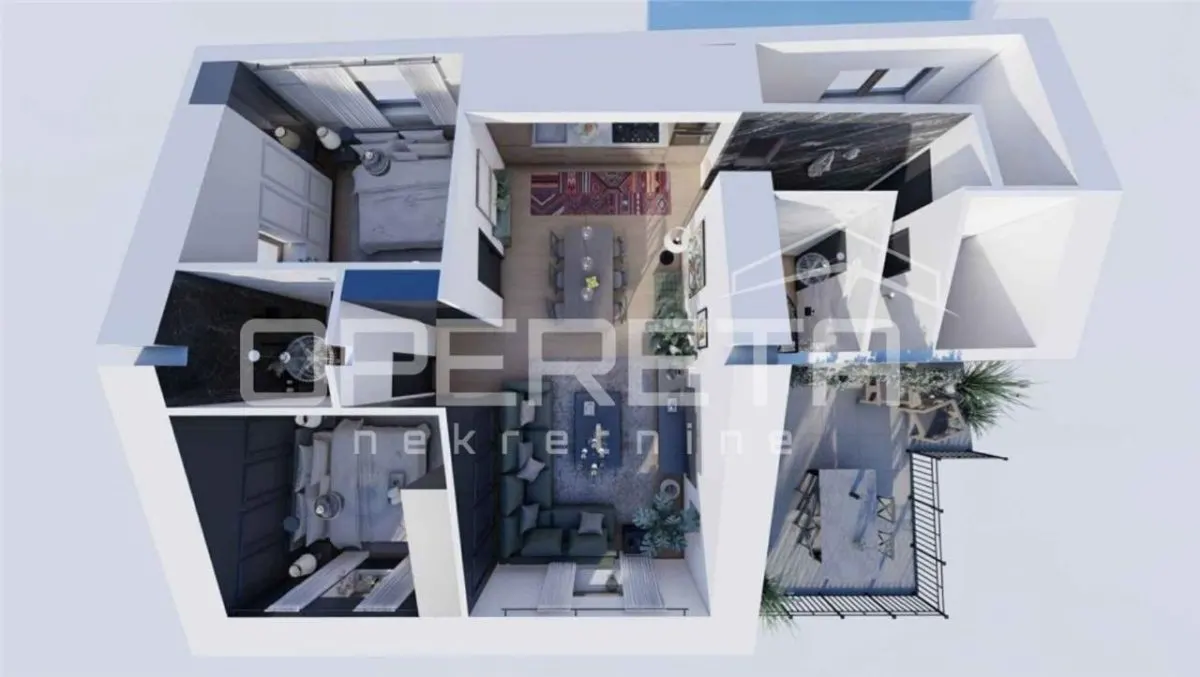 克罗地亚马卡尔斯卡公寓出售 – 老城区海景房产 - foto 22