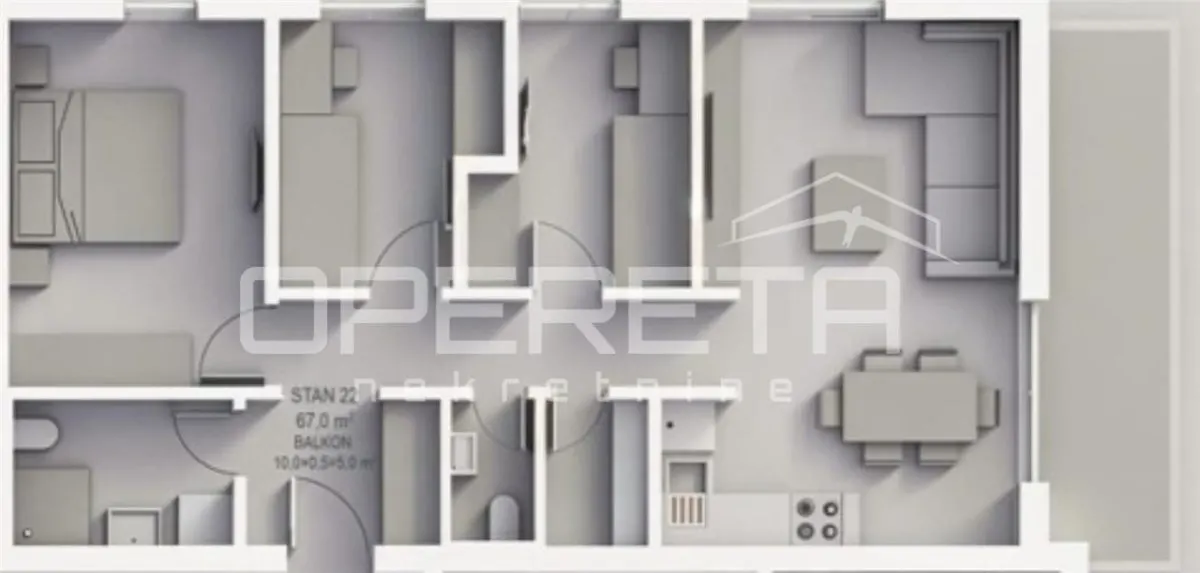 Apartamento de obra nueva en venta en Krapinske Toplice, Croacia - foto 2