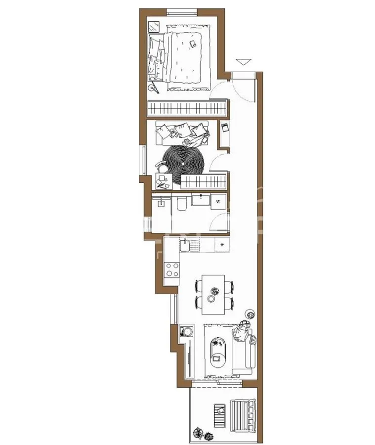 Apartamento de Dos Dormitorios en Venta en Kaštel Kambelovac, Croacia - foto 6