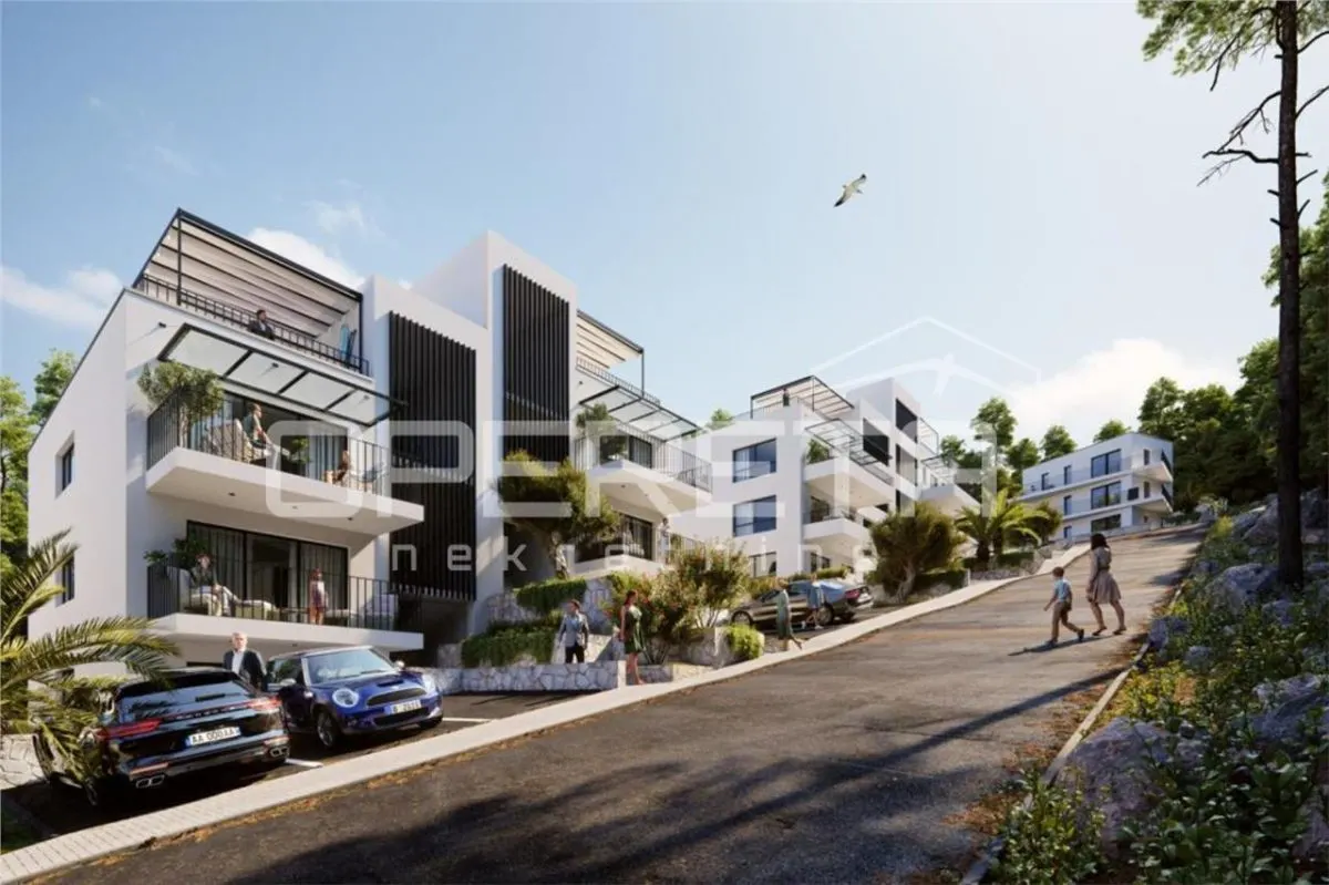 Luxury Penthouse for Sale in Okrug Gornji, Croatia – 70m from Beach - foto 1