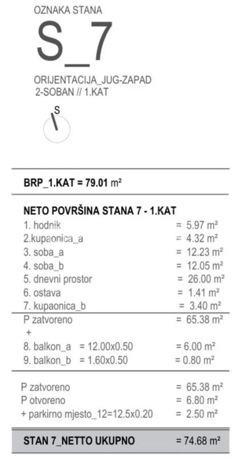 Appartement à Vendre en Croatie, Okrug Gornji - foto 6