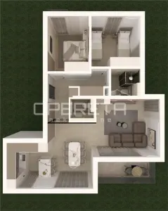 Apartamento de Dos Dormitorios en Venta en Podstrana, Croacia – Grbavac - foto 13
