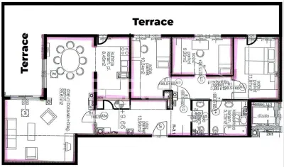 Apartamento de Cuatro Dormitorios en Venta en Samobor, Croacia - foto 2