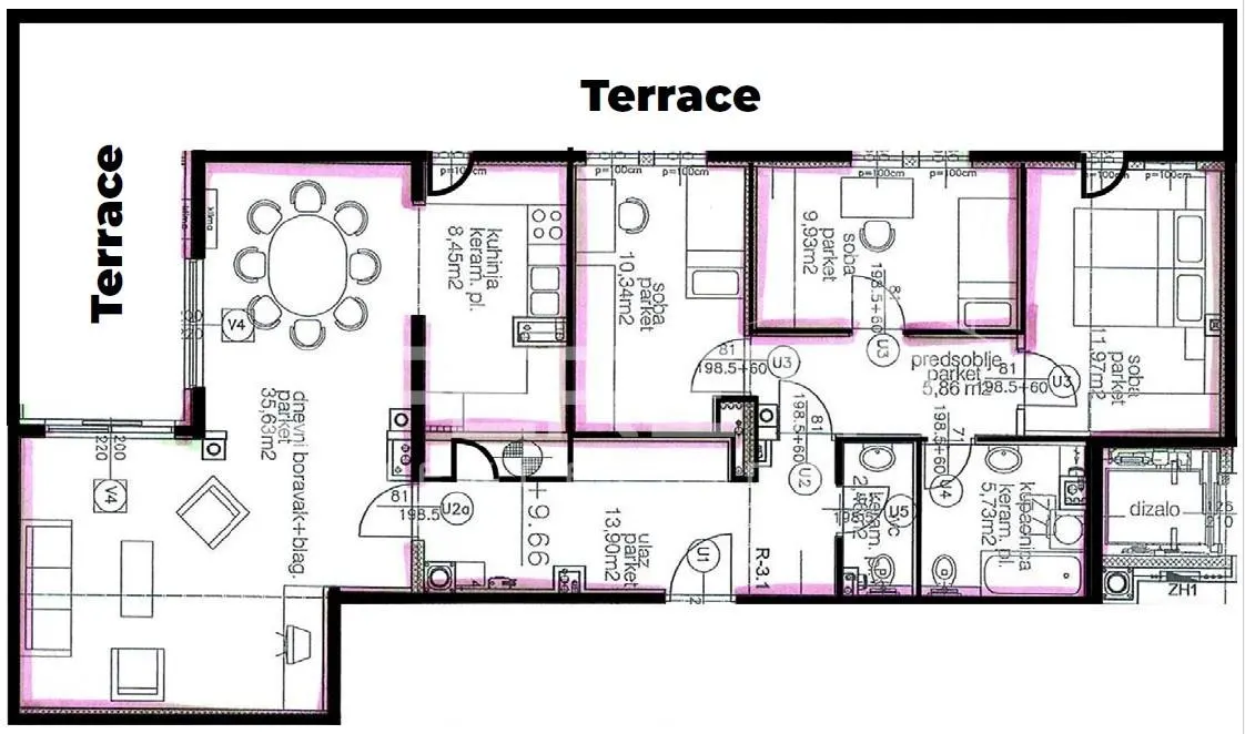 Apartamento de Cuatro Dormitorios en Venta en Samobor, Croacia - foto 2