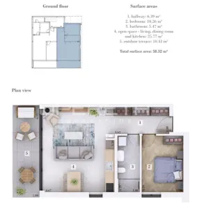 Ground-Floor Apartment with Garden for Sale in Kanfanar, Istria - foto 2