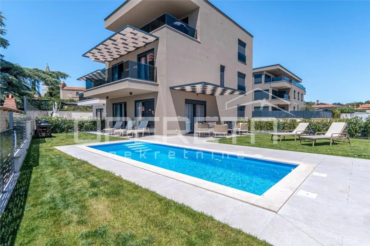 Apartamento de Dos Plantas Recién Construido con Piscina Privada y Vistas al Mar, Tar, Croacia - foto 24