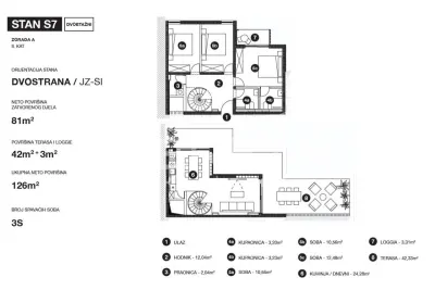 Apartamento Dúplex en Venta en Vrboska, Hvar, Croacia - foto 2