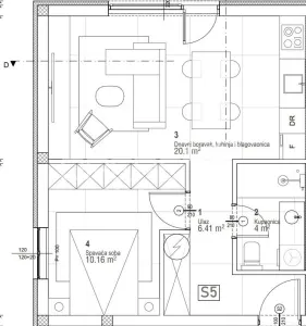 克罗地亚卡什特利一室公寓待售 - foto 3