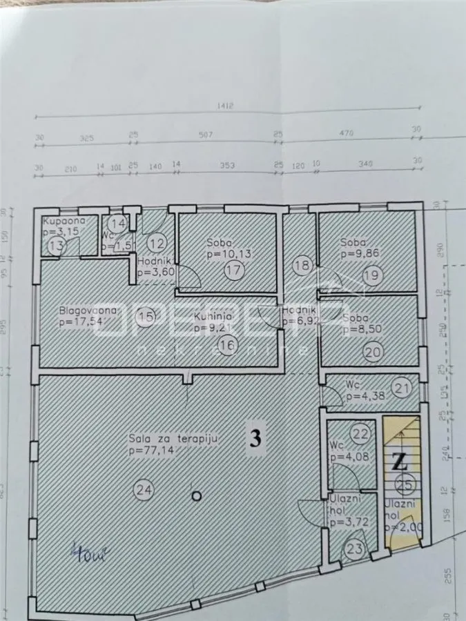 克罗地亚诺维格拉德两套公寓附商业空间、游泳池和花园 - foto 2