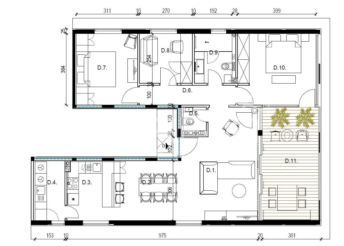 Apartamento Moderno de 3 Dormitorios en Venta en Rovinj, Croacia - foto 11