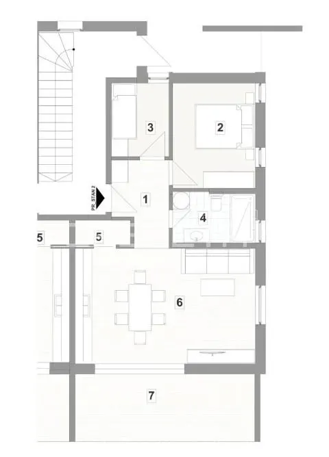 克罗地亚巴尔比里加一楼公寓出售 - foto 2